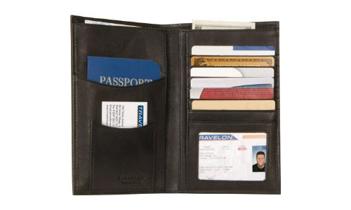 RFID Blocking Executive Organizer Passport Case